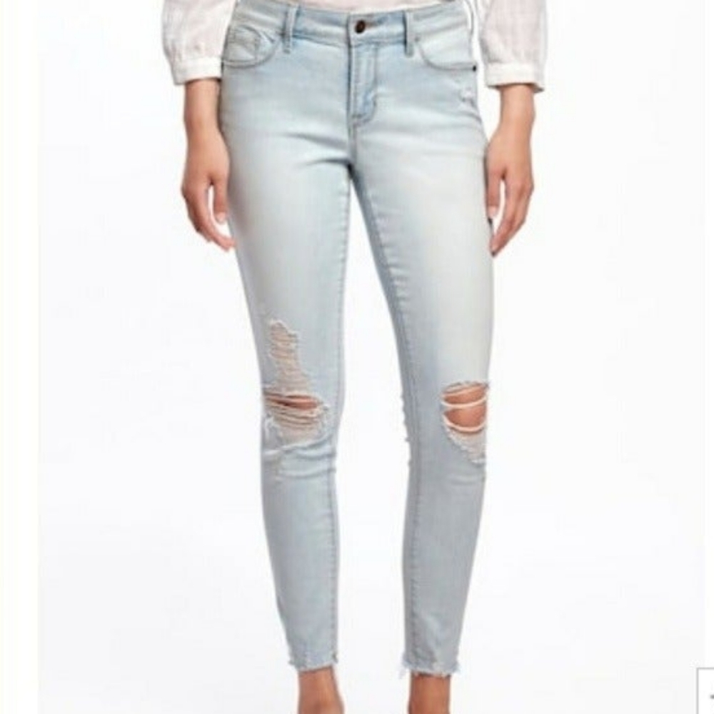 NEW Old Navy Rockstar Mid-Rise Jeans